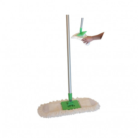 Floor Brush Go-Pro 40cm with aluminium handle 140cm