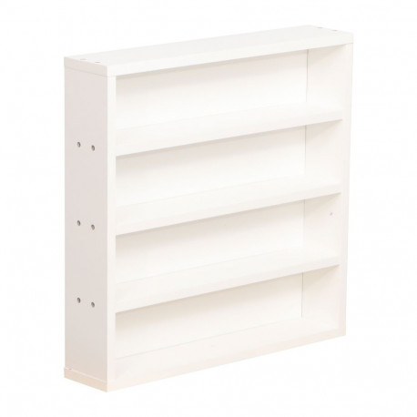Plaukts LESTER 48x10xH47,5cm, balts