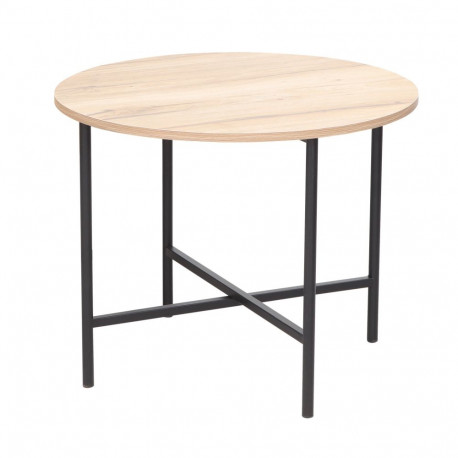 Diivanilaud HANNES 60x60xH48cm, rustik melamiin