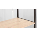 Desk / shelf LESTER 84x40xH160cm, melamine