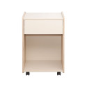 Side table / night stand LESTER 43x40xH64cm, melamine
