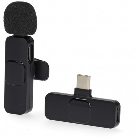 Mikrofon Nedis MICW110BK, USB-C, juhtmevaba