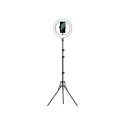 Tripod/ring light APEXEL APL-FL10JJ14Y (black)