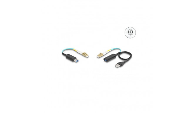 Delock USB 10 Gbps Type-A Extender Set over LC Duplex cable