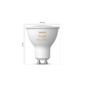 Philips Hue LED smart bulb, BT, White ambiance, GU10, 4.2 W, 2-pack