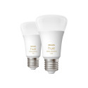 Philips Hue smart lamp multipack, White Ambiance, E27, 2 pcs