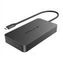 HyperDrive Next Dual 4K HDMI 7 Port USB-C Hub, Midnight Blue