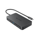 HyperDrive Next Dual 4K HDMI 7 Port USB-C Hub, Midnight Blue