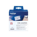 Brother DK-44205 label roll, 62 mm, black/white