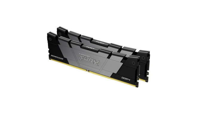 Kingston FURY Renegade DDR4 3200 MHz CL16 32 GB mälumoodulite komplekt, must/hõbe