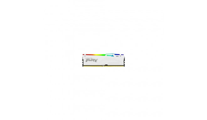 Kingston FURY Beast DDR5 RGB EXPO 6000 MHz CL36 32 GB mälumoodulite komplekt, valge
