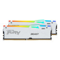 Kingston FURY Beast DDR5 RGB EXPO 6000 MHz CL36 32 GB memory module kit, white