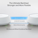 TP-LINK Deco BE25 Dual-Band WiFi 7 Mesh System, 3-pack