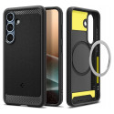 Spigen Rugged Armor Mag MagSafe Samsung Galaxy S25 matt must ümbris
