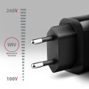 Axagon seinalaadija 1x port USB-A, QC3.0/AFC/FCP/Apple, 18W | ACU-QC18
