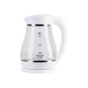 Adler | Kettle | AD 1274 | Electric | 2200 W | 1.7 L | Polypropylene/Glass | 360° rotational base | 