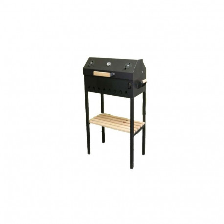 ABAS BBQ GRILL MEDIUM WITH MOUNTED COVER