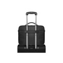 PORT DESIGNS | Courchevel | Fits up to size 17.3 " | Messenger - Briefcase | Black | Shoulder strap