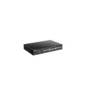 D-Link DGS-1100-24V2 network switch Managed L2 Gigabit Ethernet (10/100/1000) 1U Black