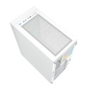 Gembird Fornax 4000W ARGB mänguri ATX arvutikorpus, Midi Tower, taustvalgustus, valge