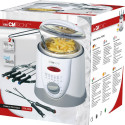 Clatronic FFR 2916 Single 1 L Stand-alone 900 W Deep fryer Grey, White