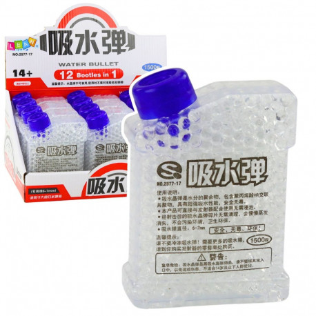 valmis läbipaistvad veekuulid püstolitele 1500tk 6-7mm