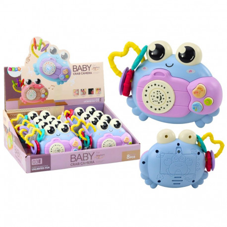 krabi aparaat kõristi projektor patareidega helid sinine