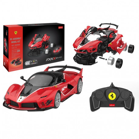 Klocki Konstrukcyjne Auto RC Rastar 1:18 Ferrari FXXK EVO Czerwone 88 el.