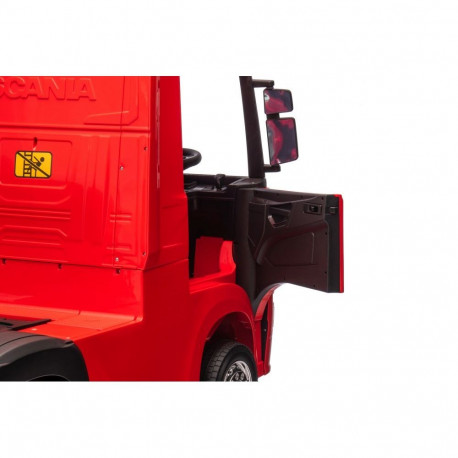 Scania akutoitel auto 500R HL698 4x4, lakitud punane
