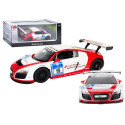 Auto R/C 1:24 Zdalnie Sterowane Sportowe AUDI R8 LMS Białe