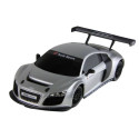 Auto R/C 1:24 Zdalnie Sterowane Sportowe AUDI R8 LMS Srebrne