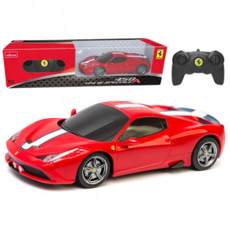 Auto Sportowe Ferrari 458 Speciale Zdalnie Sterowane RC Czerwone 1:24