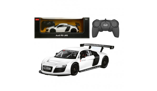 Audi R8 valge kaugjuhitav RC-sportauto 1:18