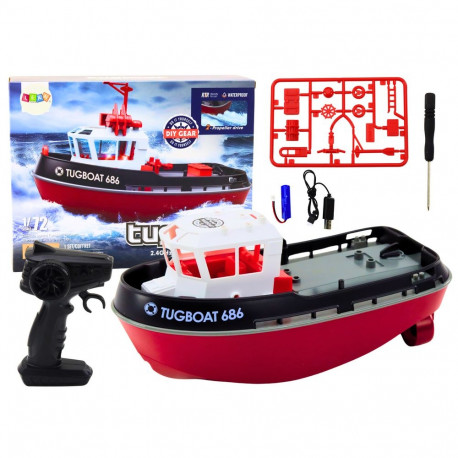 zdaljuhitav RC 1:72 mootorpaat 35 km/h