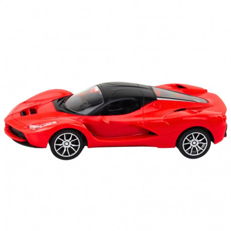 zdaljuhitav sportauto RC 1:16 punane