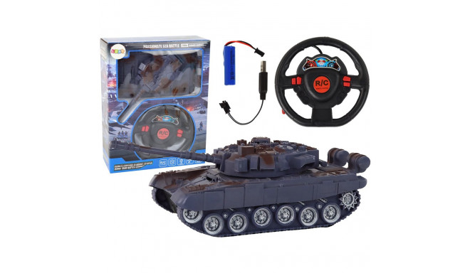 zdaljuhitav tank tuled heli tumesinine 1:18 27MHz