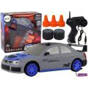 Autko Sportowe Zdalnie Sterowane R/C 1:24 Szare Wymienne Koła