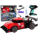 Auto Zdalnie Sterowane Sportowe R/C 1:16 Czerwone Para Wodna