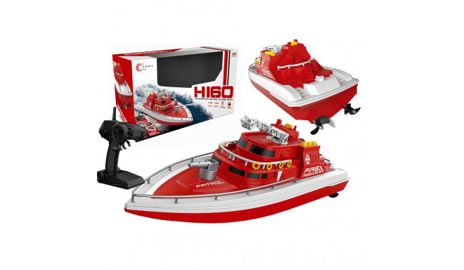 Łódź HI60 Zdalnie Sterowana R/C 1:28 Czerwona