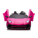 Auto Na Akumulator Lamborghini XXL A8803 Różowe 24V