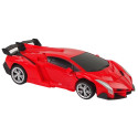 Auto Robot 2w1 Pilot R/C Zdalnie sterowane Czerwony