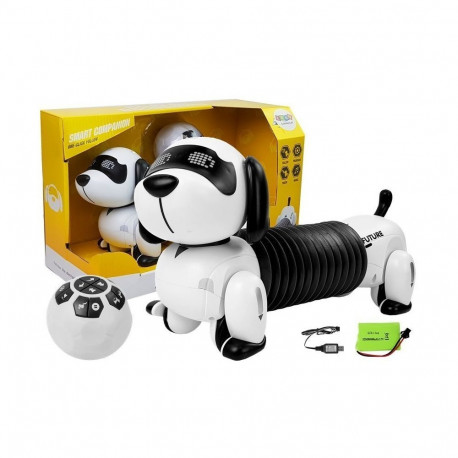 Interaktywny Pies Robot Zdalnie Sterowany Muzyka Dźwięk Pilot Piłka