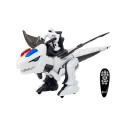 Dinozaur Tyranozaur Robot Interaktywny Zdalnie Sterowany K18 Programowanie Biały