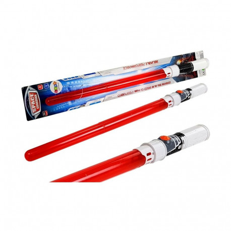 Miecz Świetlny Kosmiczny Bohatera Galaktyki Dźwięki Niebieski 68 cm