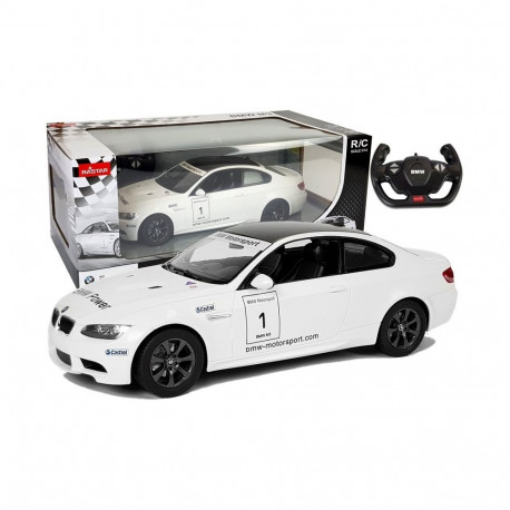 BMW M3 Rastar 1:14 valge juhtimispuldiga