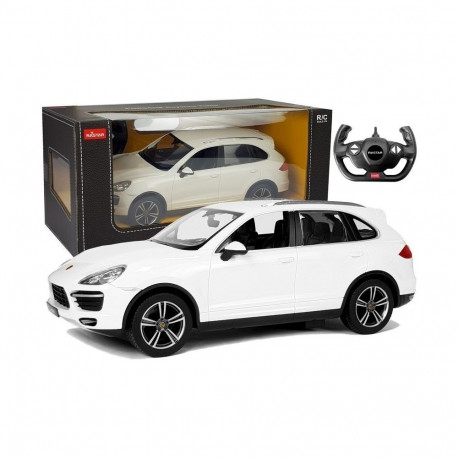 Auto Porsche Cayenne Samochód Zdalnie Sterowane RC Rastar Białe 1:14