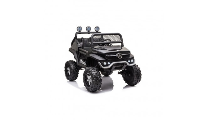 Mercedes Unimog S must lakitud akusõiduk