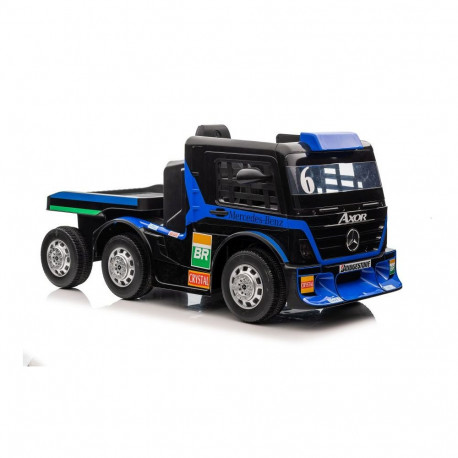 Mercedes akuga veoauto haagisega XMX622B LCD, tumesinine