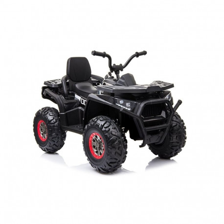 Laste elektriquad XMX607 LED-tuled MP3, must
