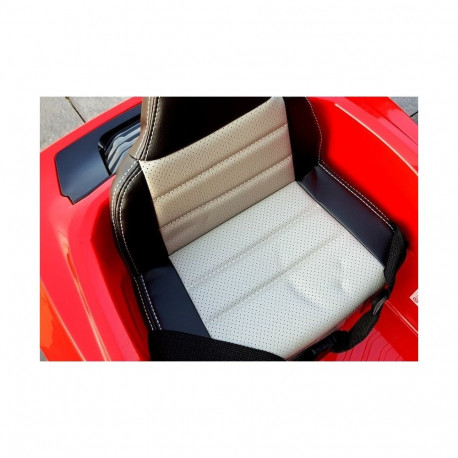 Laste elektriauto BBH-718A sportlik LED-tuled MP3, punane